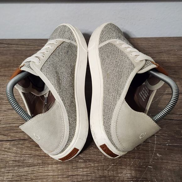 OluKai Pehuea Li Women's Casual Comfort Shoes Sneakers Size 9 Gray - Picture 5 of 9